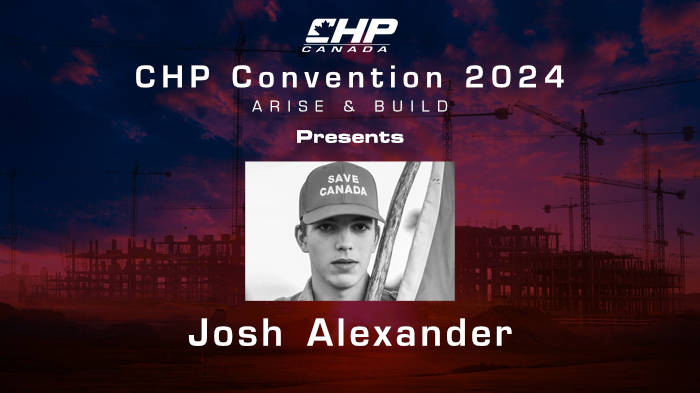 Josh Alexander at CHP Convention 2024